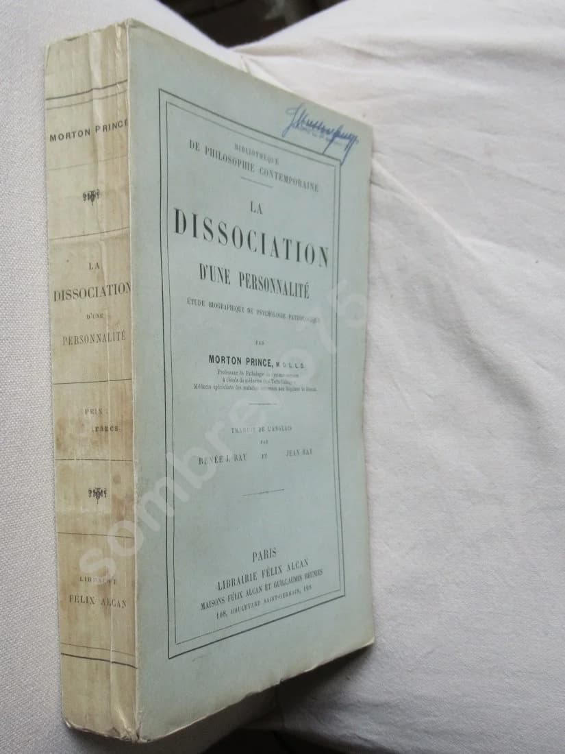 La Dissociation d'une Personnalité. Etude biographique de psychologie pathologique - Image 2