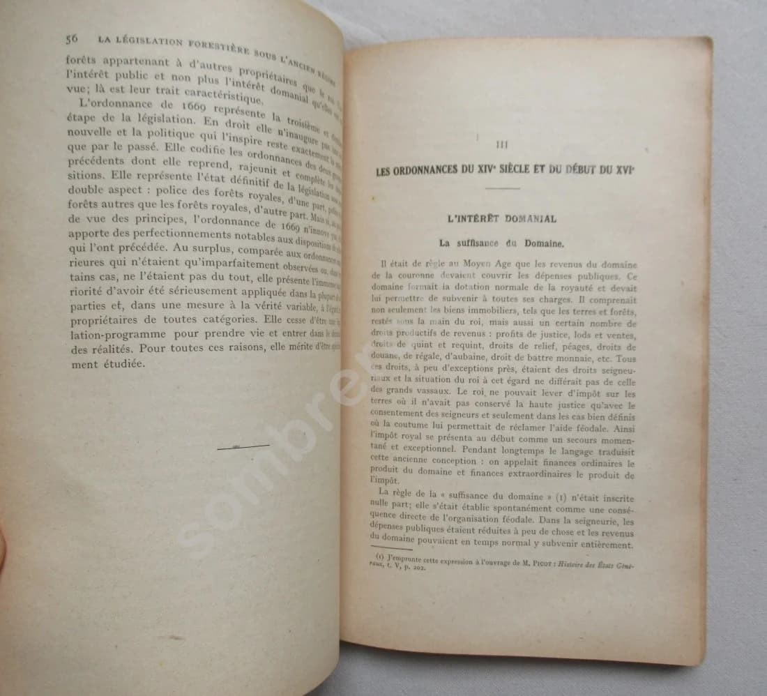 La législation forestière sous l'ancien régime. GENEAU DE SAINTE GERTRUDE - Image 4