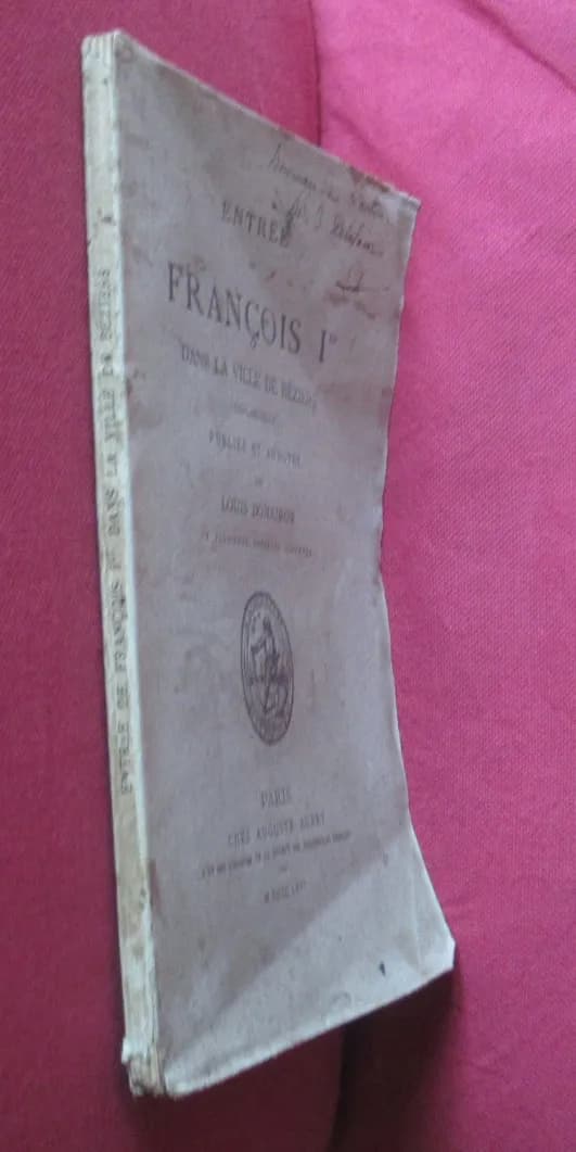 Entrée de François Ier dans la Ville de Béziers. 1866. Envoi - Image 2