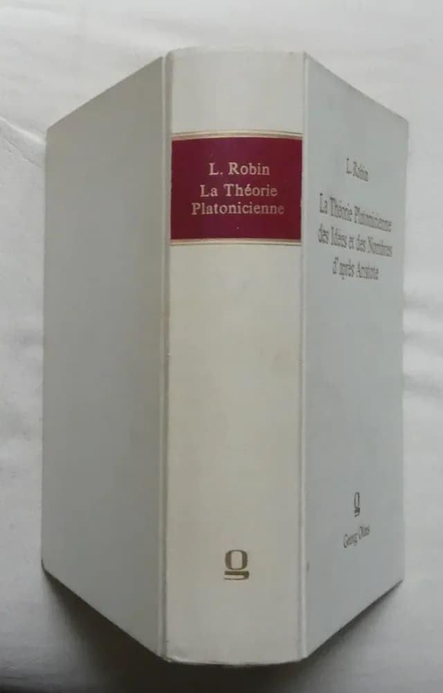 La Théorie Platonicienne des Idées et des Nombres d'après Aristote - Image 2