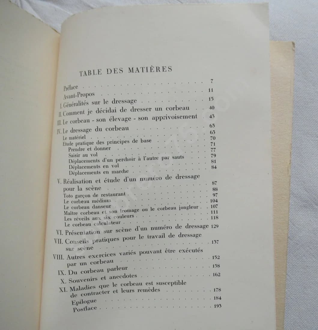 Toto Corbeau Savant "Comment je l'ai dressé". BARINI (P. Gontier de Biran) - Image 6