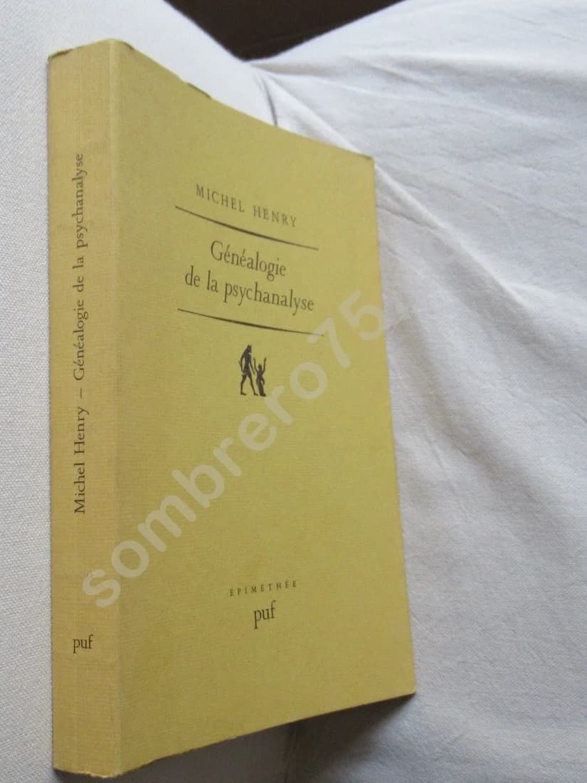 Généalogie de la Psychanalyse. Michel HENRY - Image 2