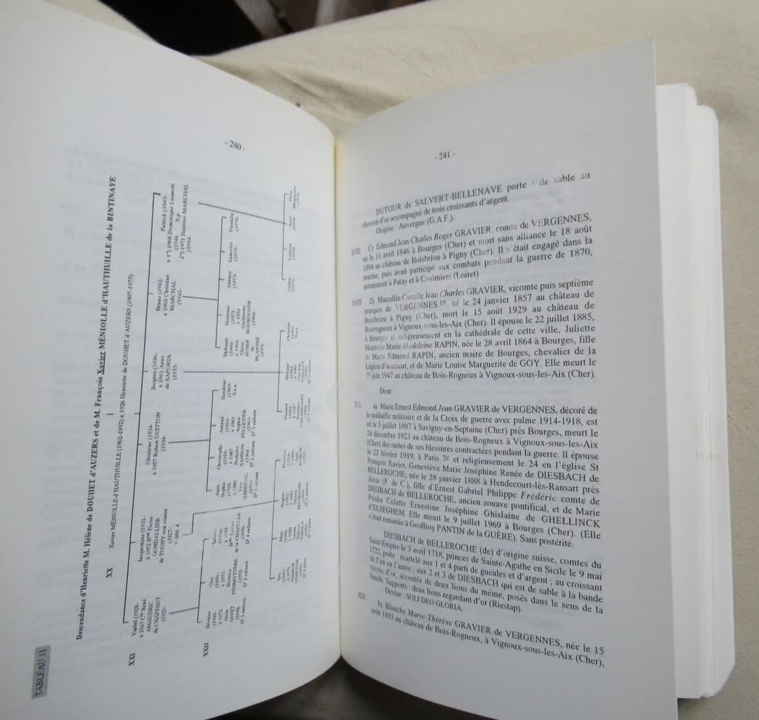 Les Gravier de Vergennes. Geneviève Tassin de Montaigu - Image 3