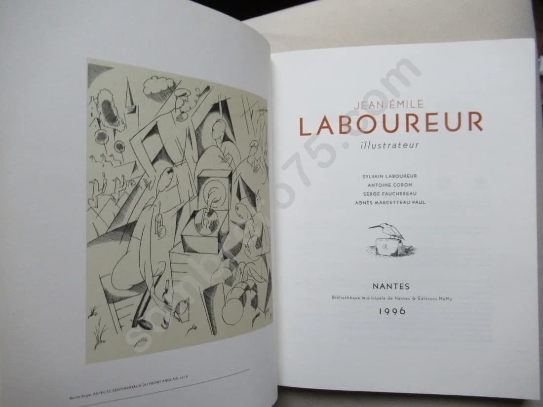 Jean Emile LABOUREUR Illustrateur. Sylvain LABOUREUR. Nantes 1996 - Image 3