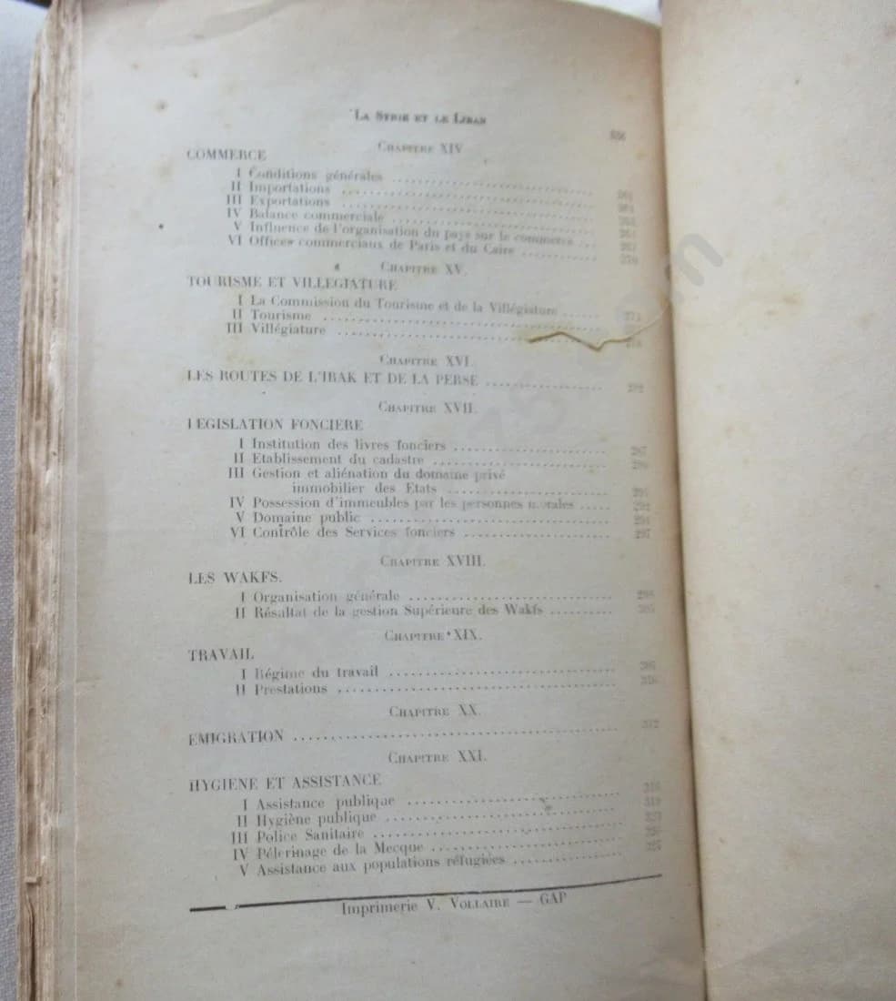 La Syrie et le Liban sous l'occupation et Mandat Français 1919-1927 - Image 7