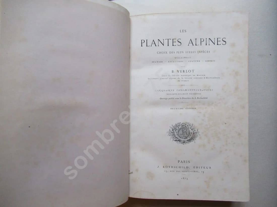 Les Plantes Alpines - 1873 - Image 5