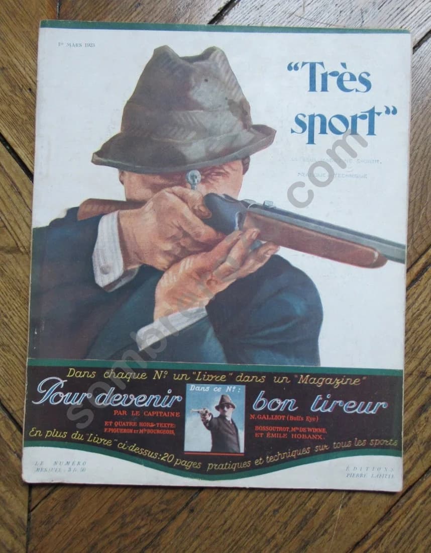 Très sport, n°11 du 1er mars 1923 : Pour devenir bon tireur