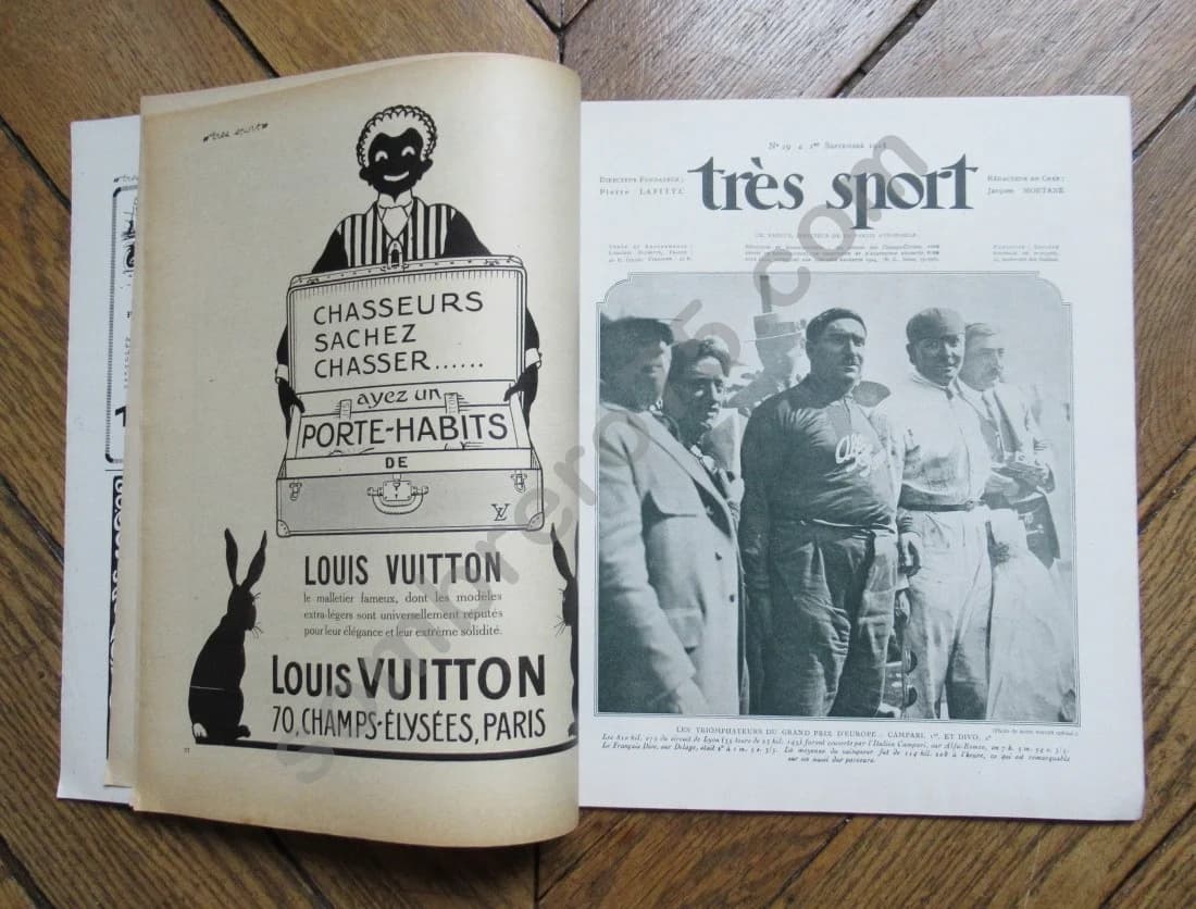 Très sport, n°29 du 1er septembre 1924 : Les triomphateurs du Grand prix d'Europe - Image 4