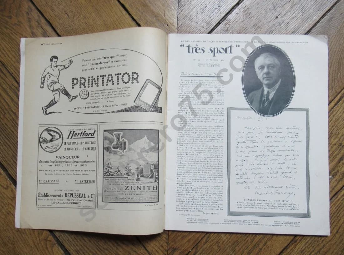 Très sport, n°22 du 1er février 1924 : L'entrainement au cross crountry - Image 2