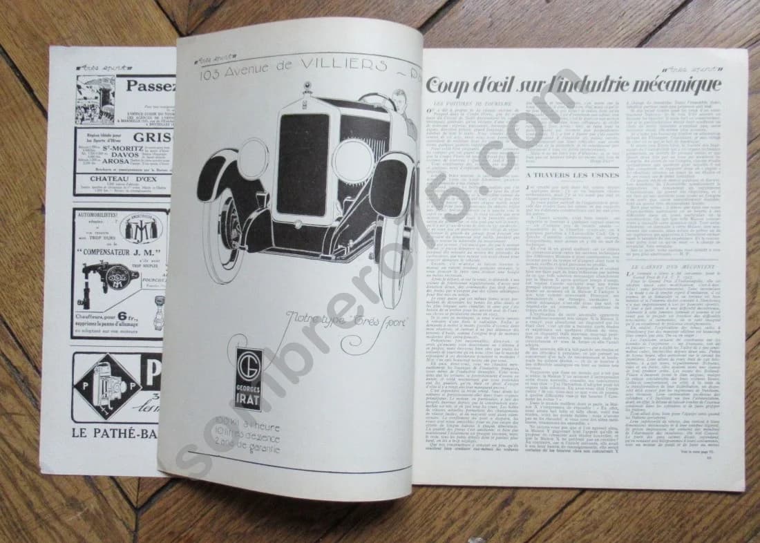 Très Sport du 1 janvier 1923 - Le Patinage par F. PIGUERON - Image 2