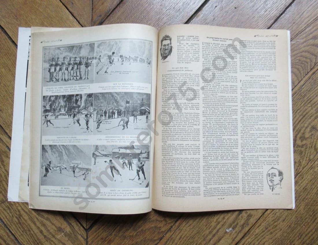 Très Sport du 1 janvier 1923 - Le Patinage par F. PIGUERON - Image 5
