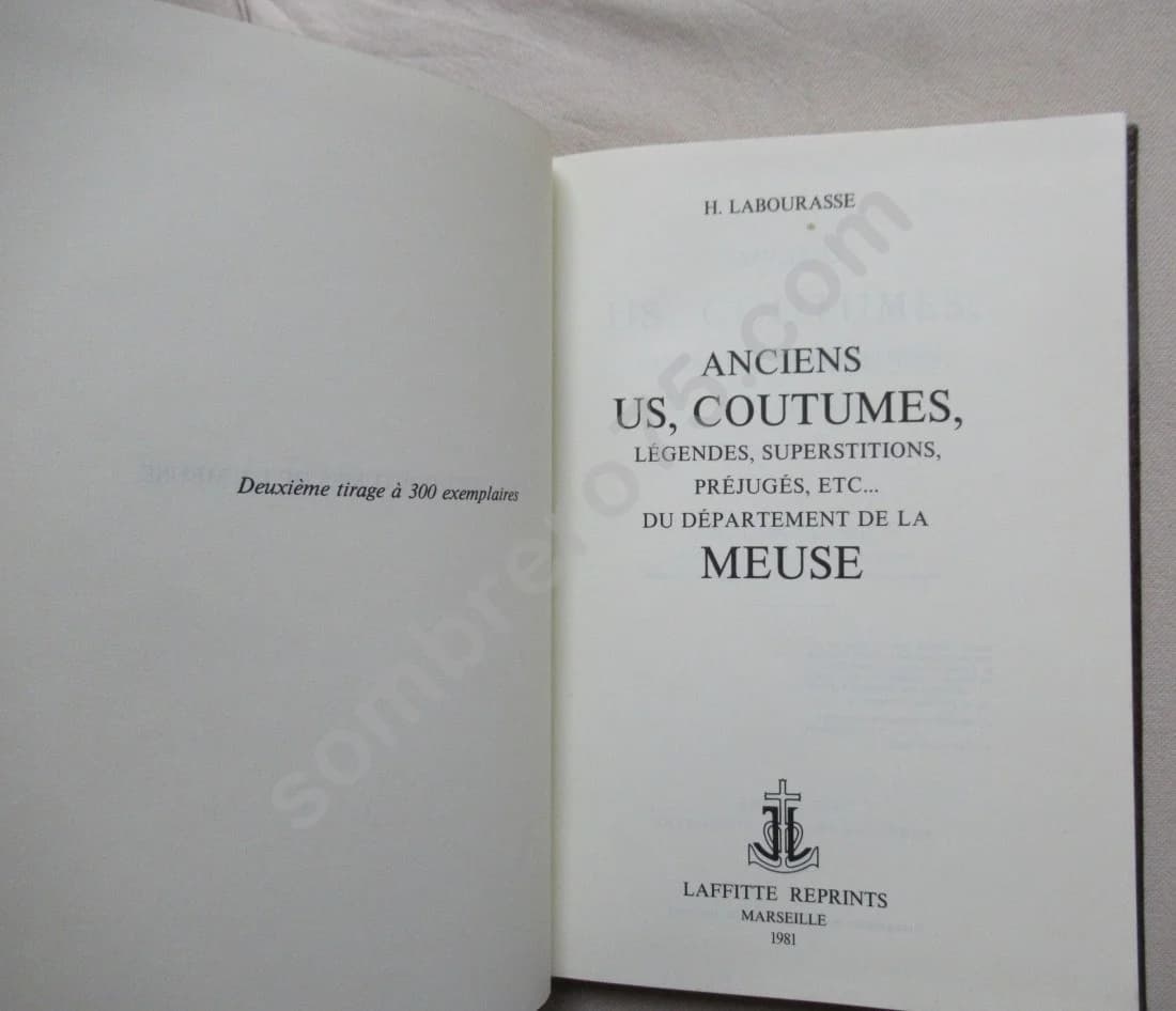 Anciens Us, Coutumes, légendes...du département de la Meuse - Image 3