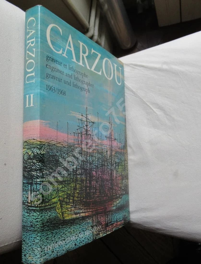 CARZOU Graveur et lithographe 1963 / 1968 Tome II. Envoi - Image 2