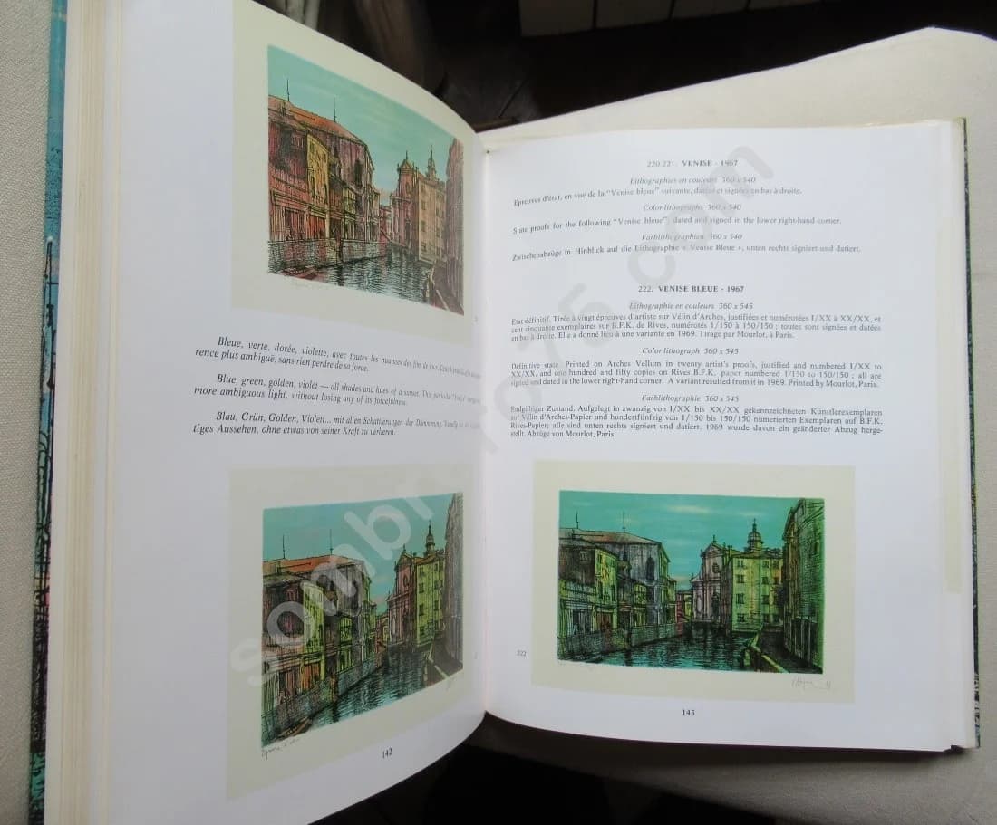 CARZOU Graveur et lithographe 1963 / 1968 Tome II. Envoi - Image 5