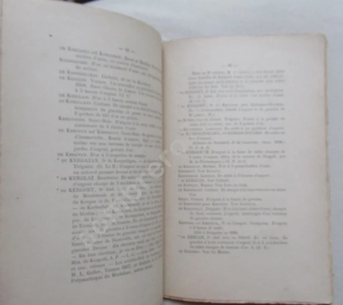 Blasons bretons ou Recueil d'Armoiries - Le Gall de Kerlinou. 1907 - Image 4