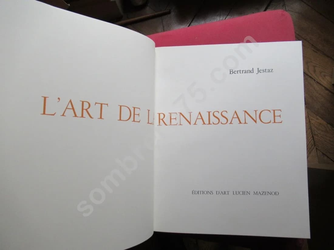 L'Art de la Renaissance. Bernard JESTAZ - Image 3