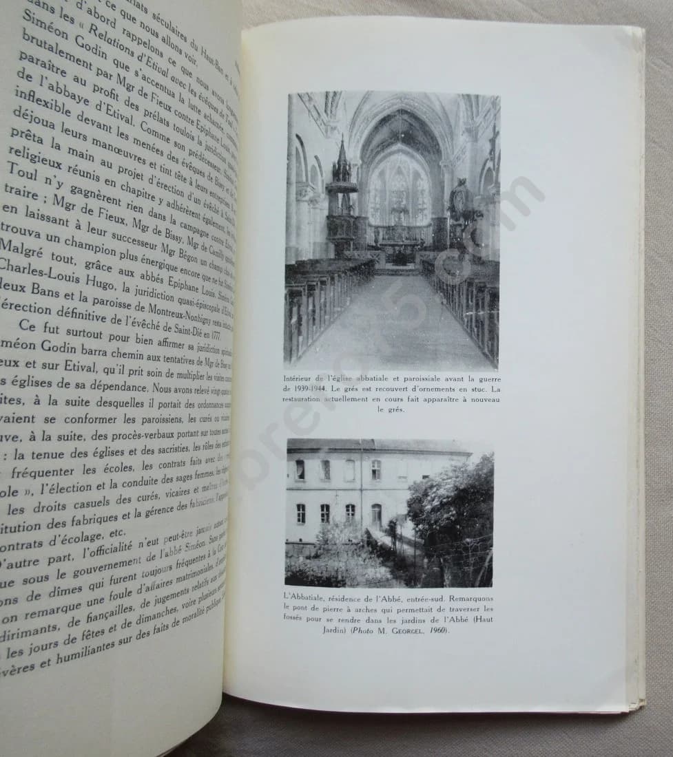 L'Abbaye d'Etival Ordre de Prémontré du XIIe au XVIIIe siècle. M GEORGEL - Image 6