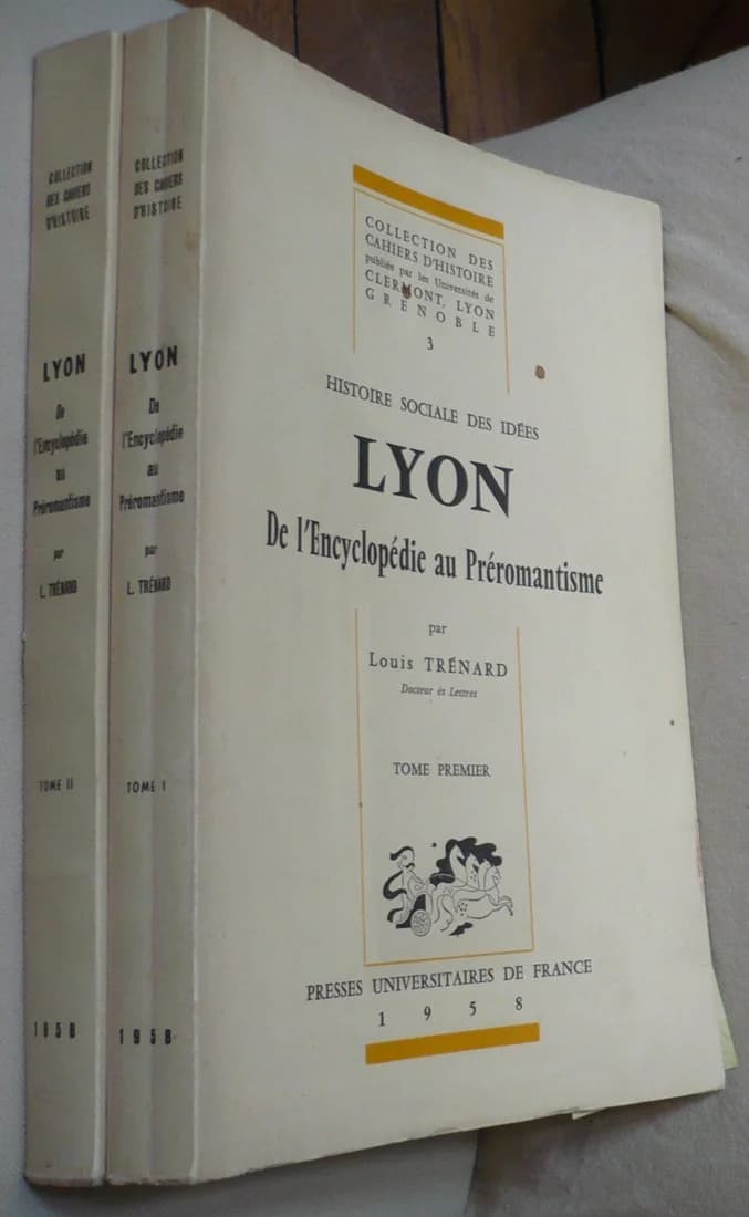 Histoire Sociale des Idées. Lyon de l'Encyclopédie au Préromantisme - Image 2