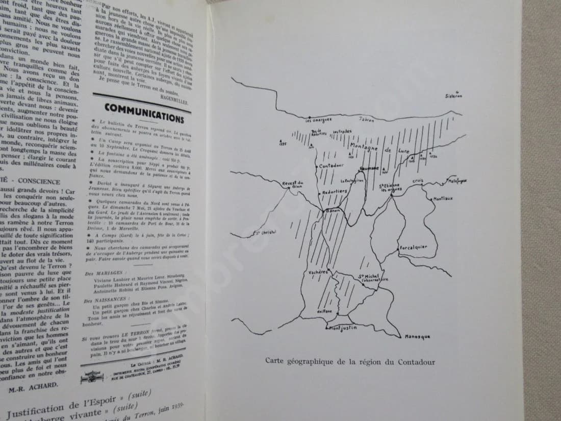 Jean Giono et le Contadour 1935-1939.. Lucette HELLER GOLDENBERG - Image 4