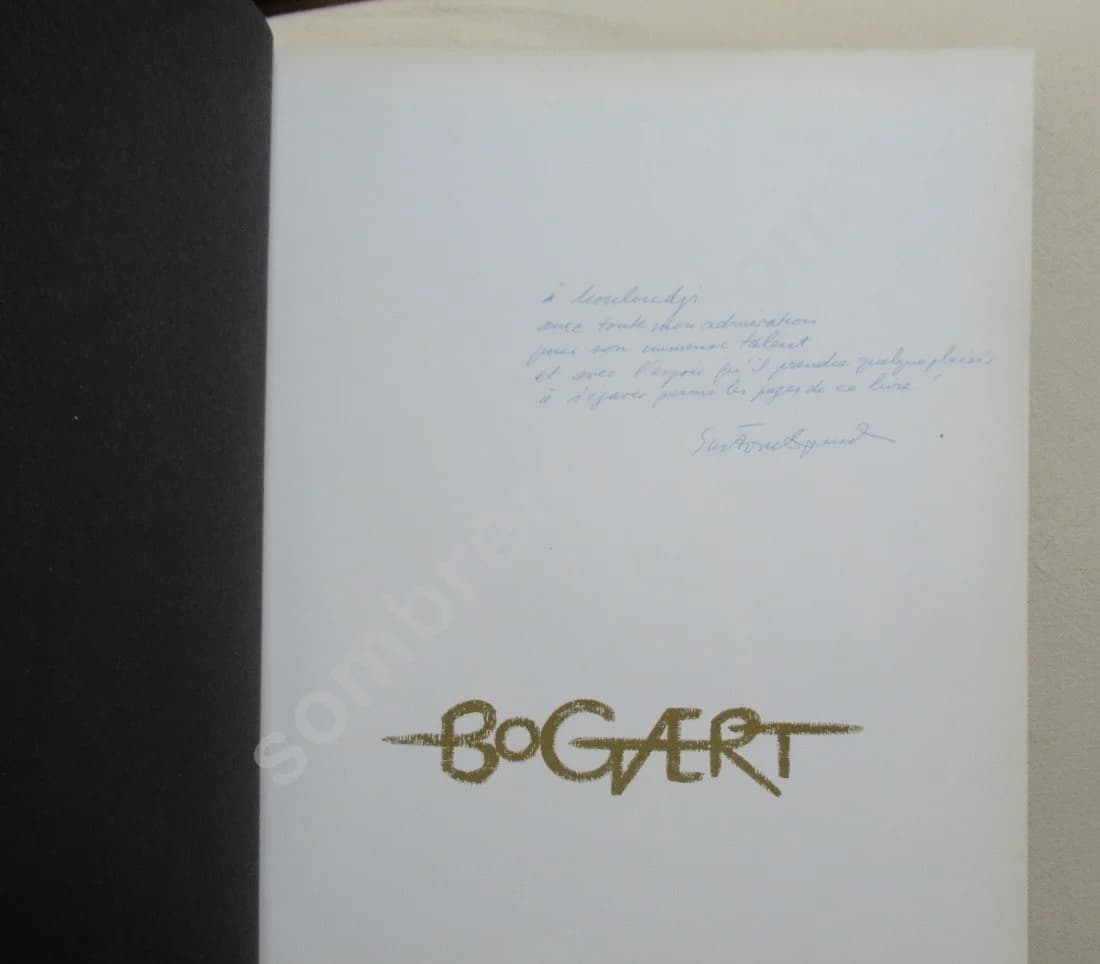 BOGAERT -. Envoi à Mouloudji - Image 3