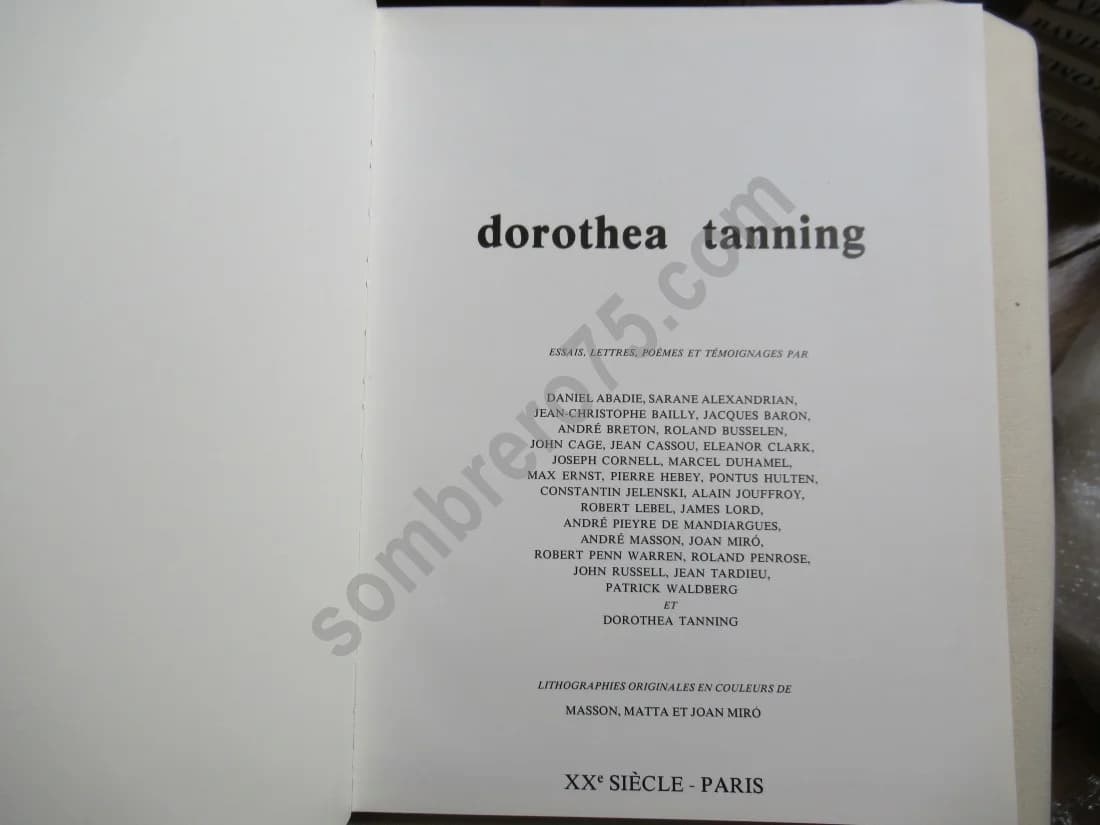 Dorothea Tanning -. Numéro Spécial. 4 lithographies. Miro - Image 3