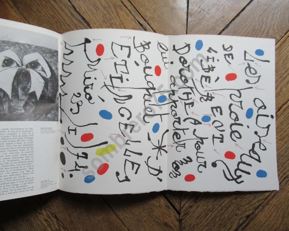 Dorothea Tanning -. Numéro Spécial. 4 lithographies. Miro - Image 6