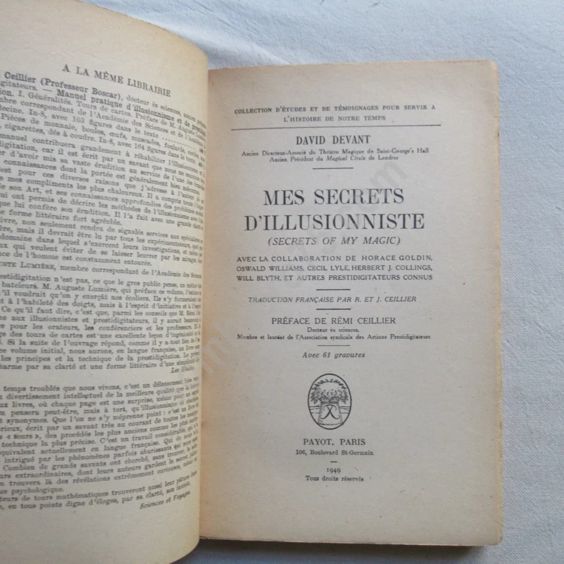 Mes Secrets d'illusionniste. David DEVANT - Image 3