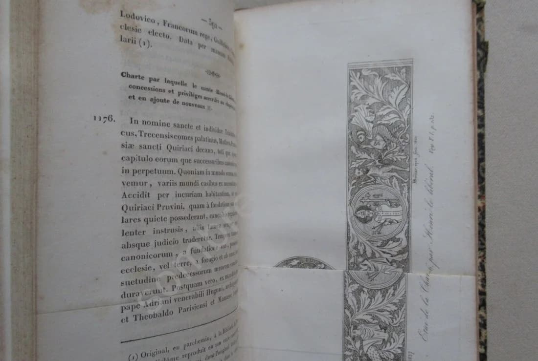 Histoire de Provins - 1839. 2 volumes - Image 8