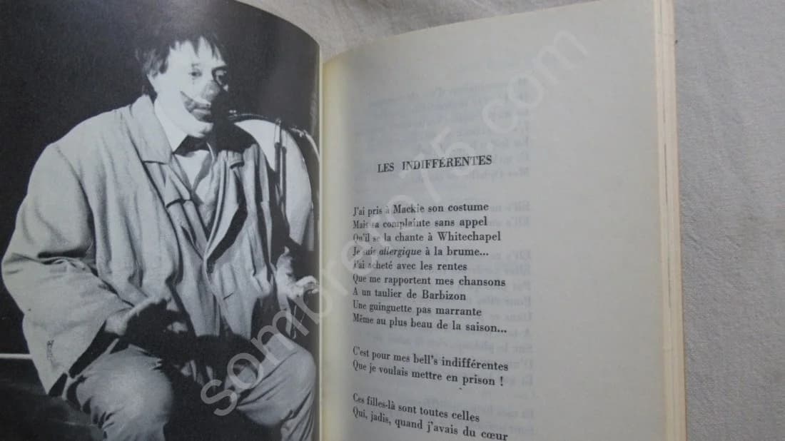 Jean Roger CAUSSIMON par léo Ferré. 1967 - Image 4