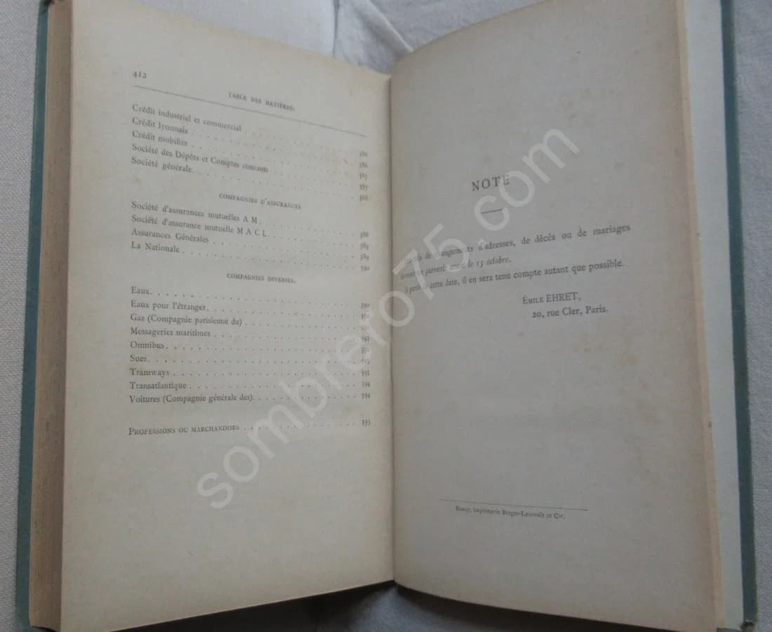 Le High Life et les principaux fournisseurs.. 1890 - Image 7