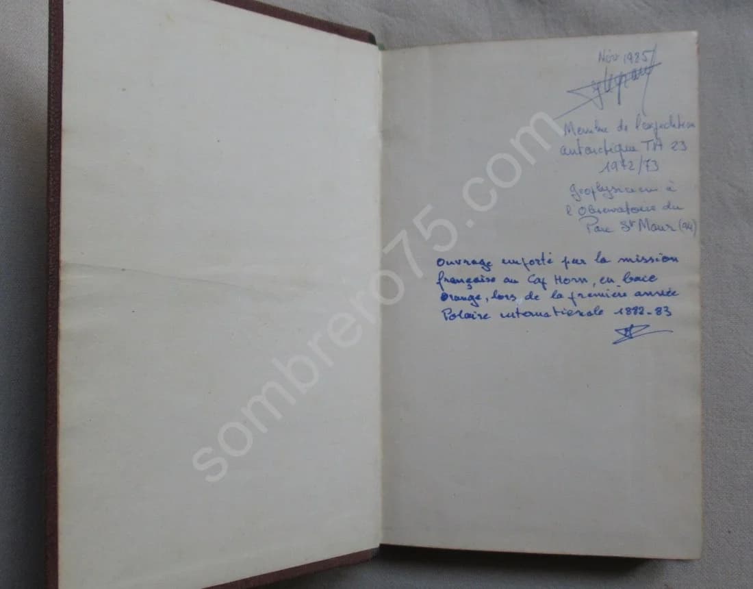 Traité Elémentaire de Météorologie. J.C. HOUZEAU. 1880 /Cap Horn - Image 3