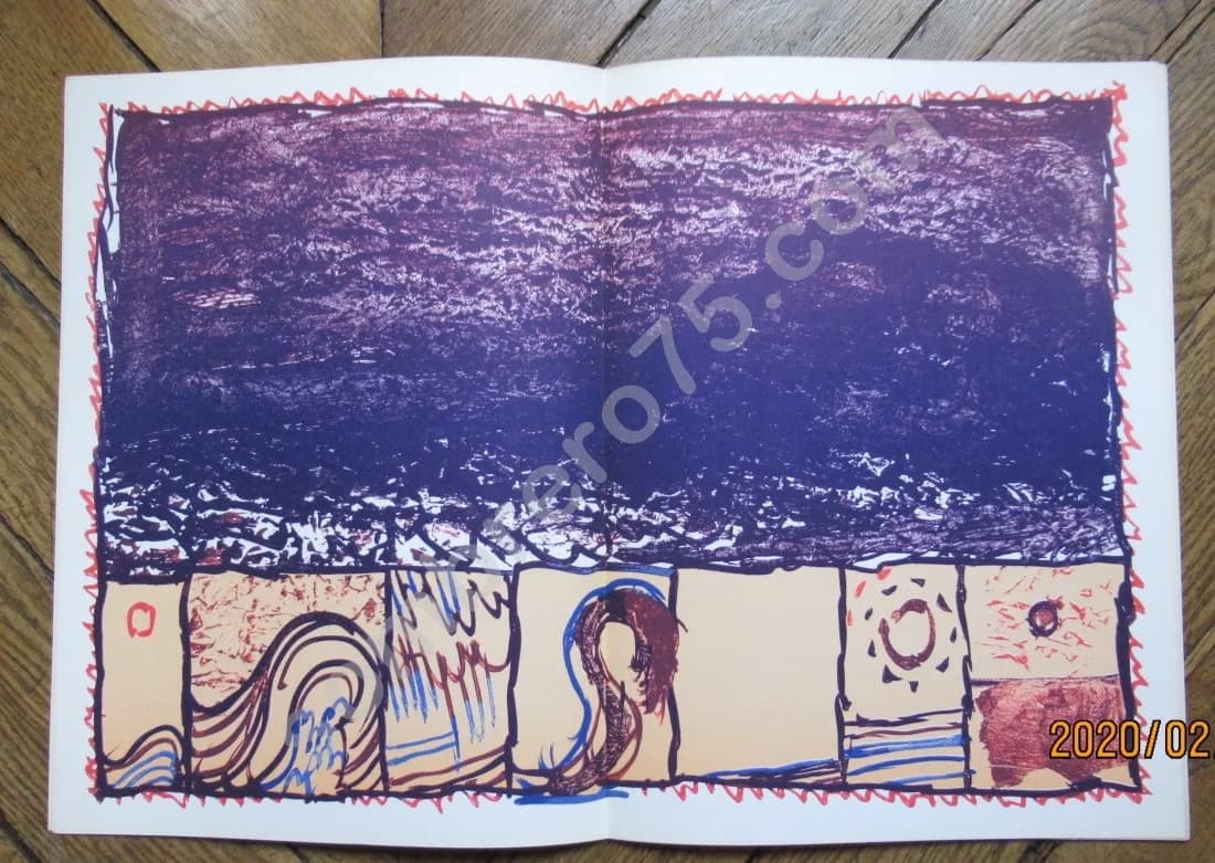 Alechinsky. Derrière le Miroir N°247. 1981 - Image 3