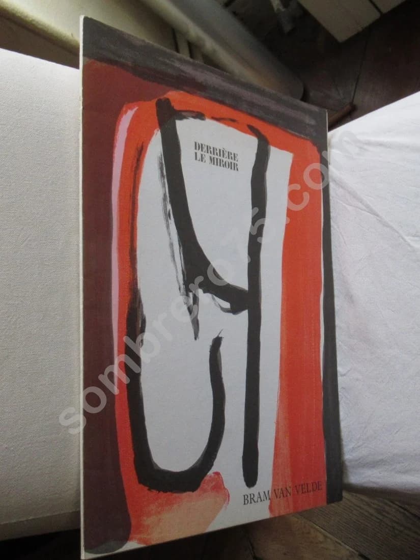 Bram Van Velde. Derrière le Miroir N°240. 1980. 2 Lithos Originales