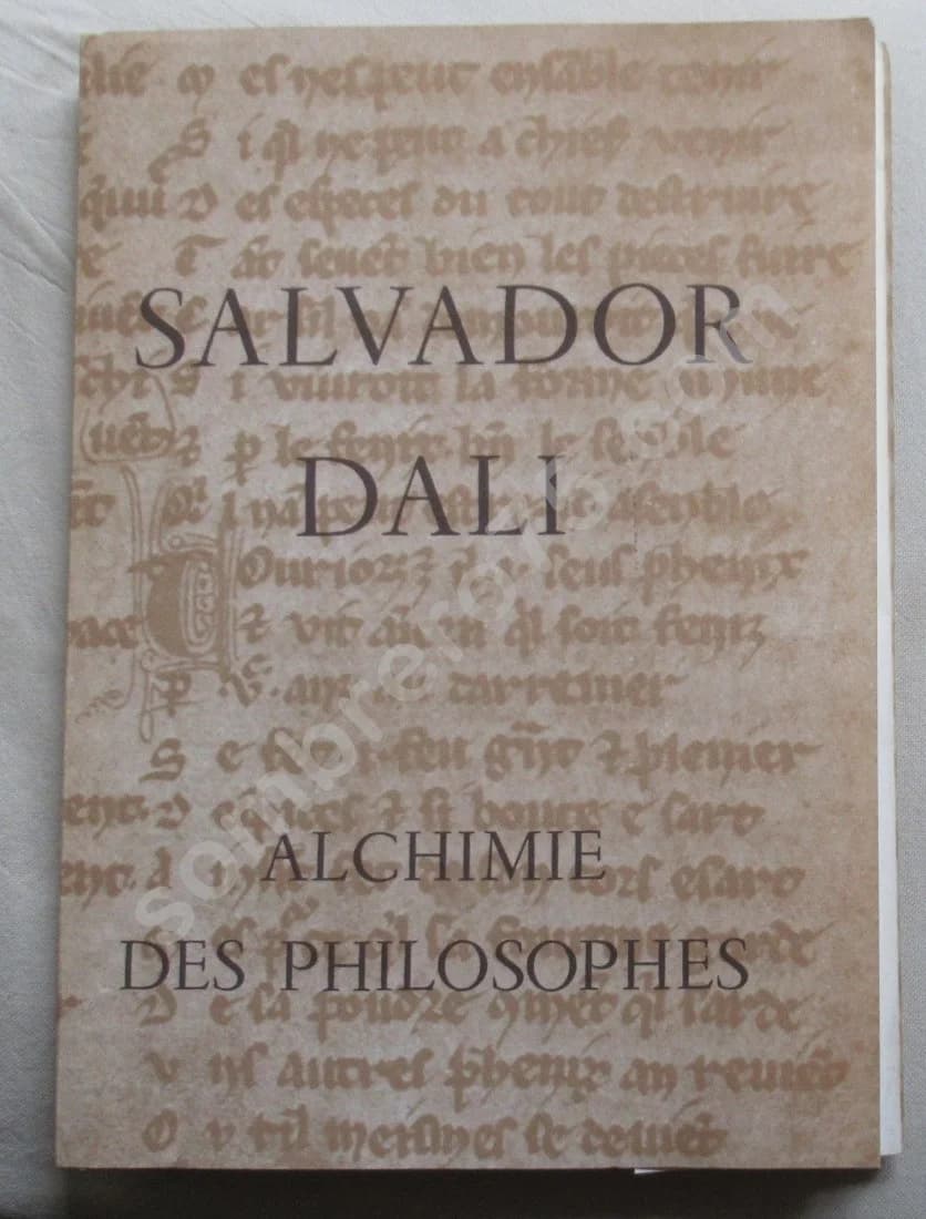 Salvador DALI - Alchimie des Philosophes