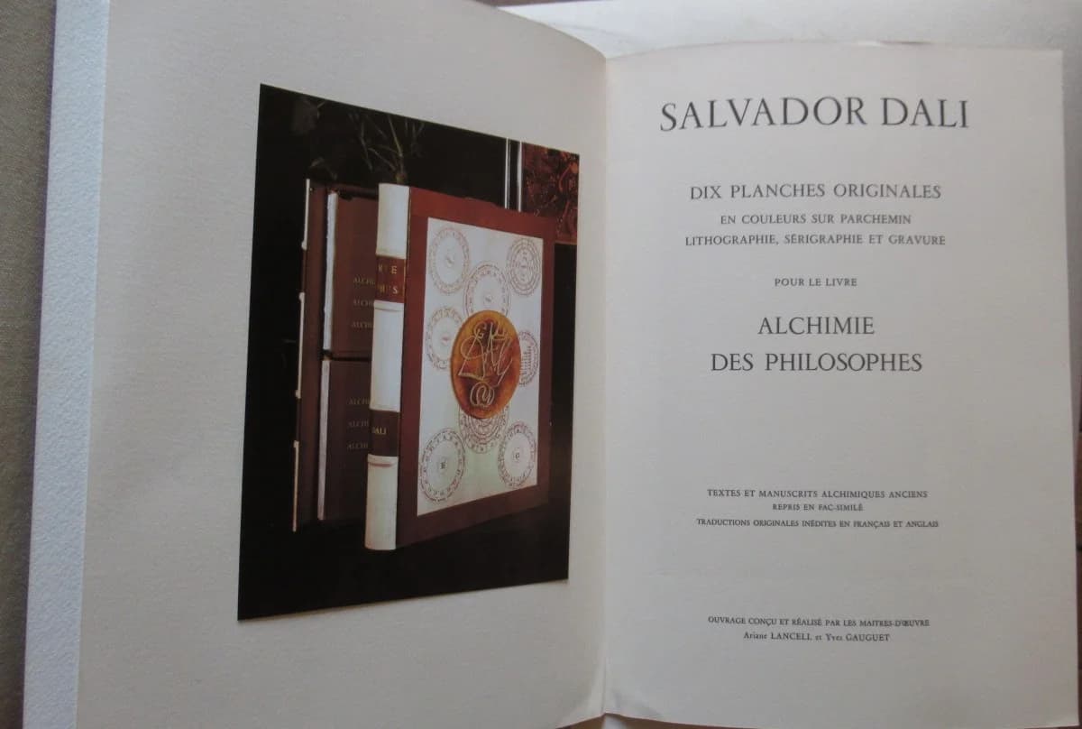 Salvador DALI - Alchimie des Philosophes - Image 5