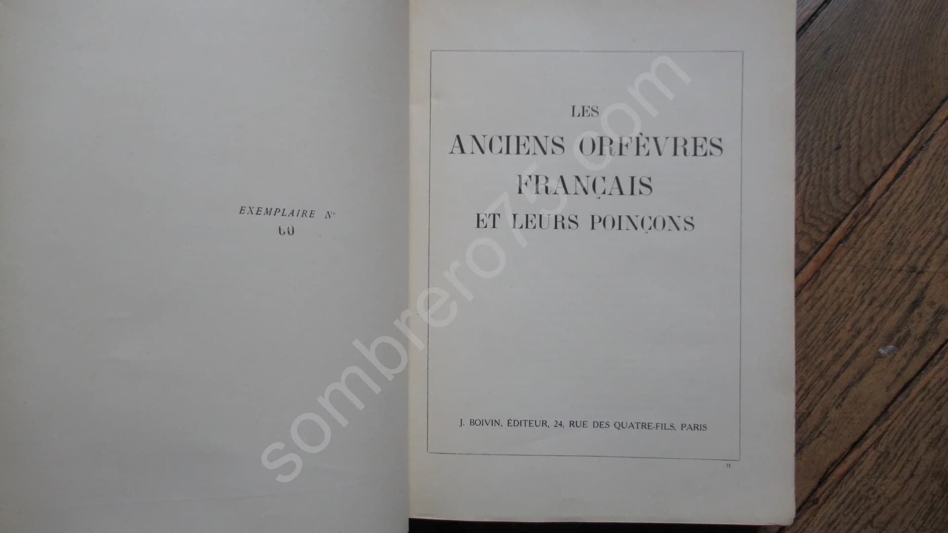 Les Anciens Orfèvres Français et leurs poinçons. 1925 - Image 3