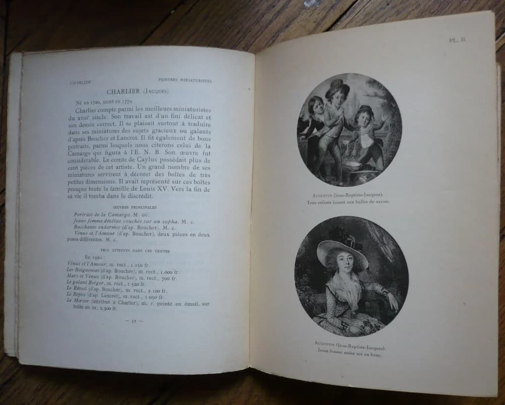 Dictionnaire des Peintres Miniaturistes sur Vélin, Parchemin, Ivoire et Ecaille - Image 3