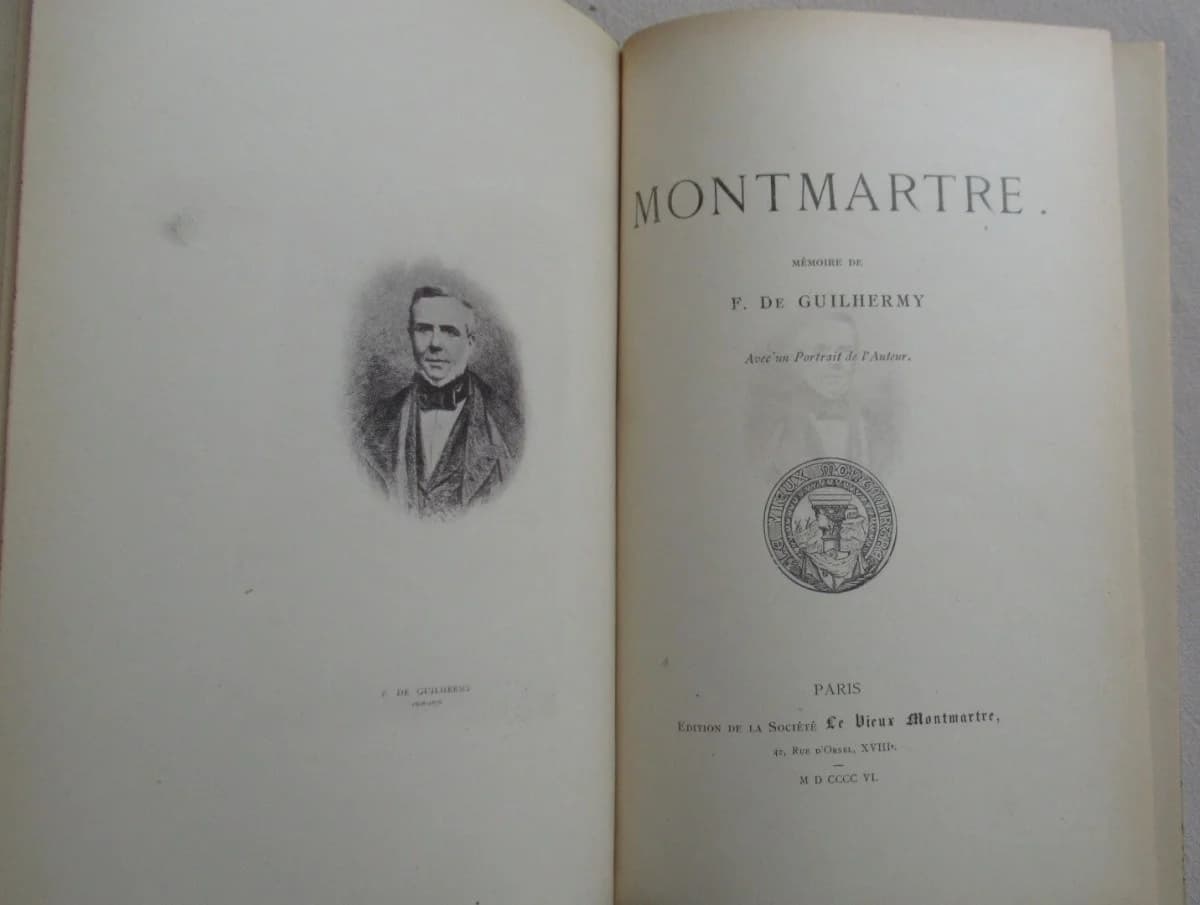 Montmartre. Mémoire de F de Guilhermy. 1906 - Image 3