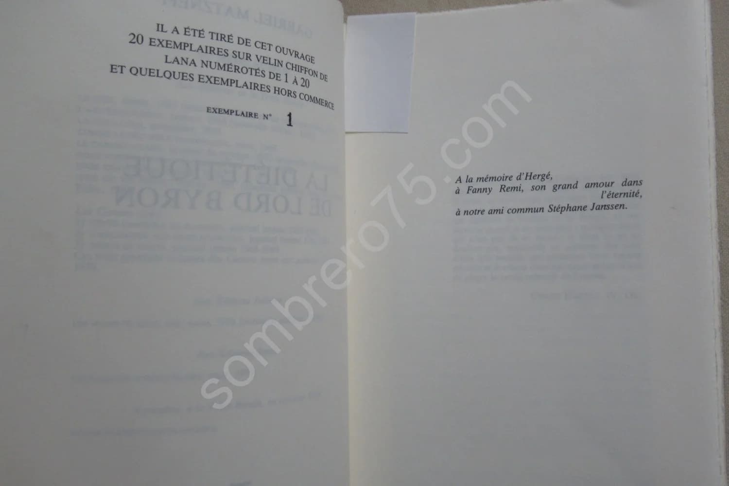 - La diététique de Lord Byron. Edition Originale - Image 4