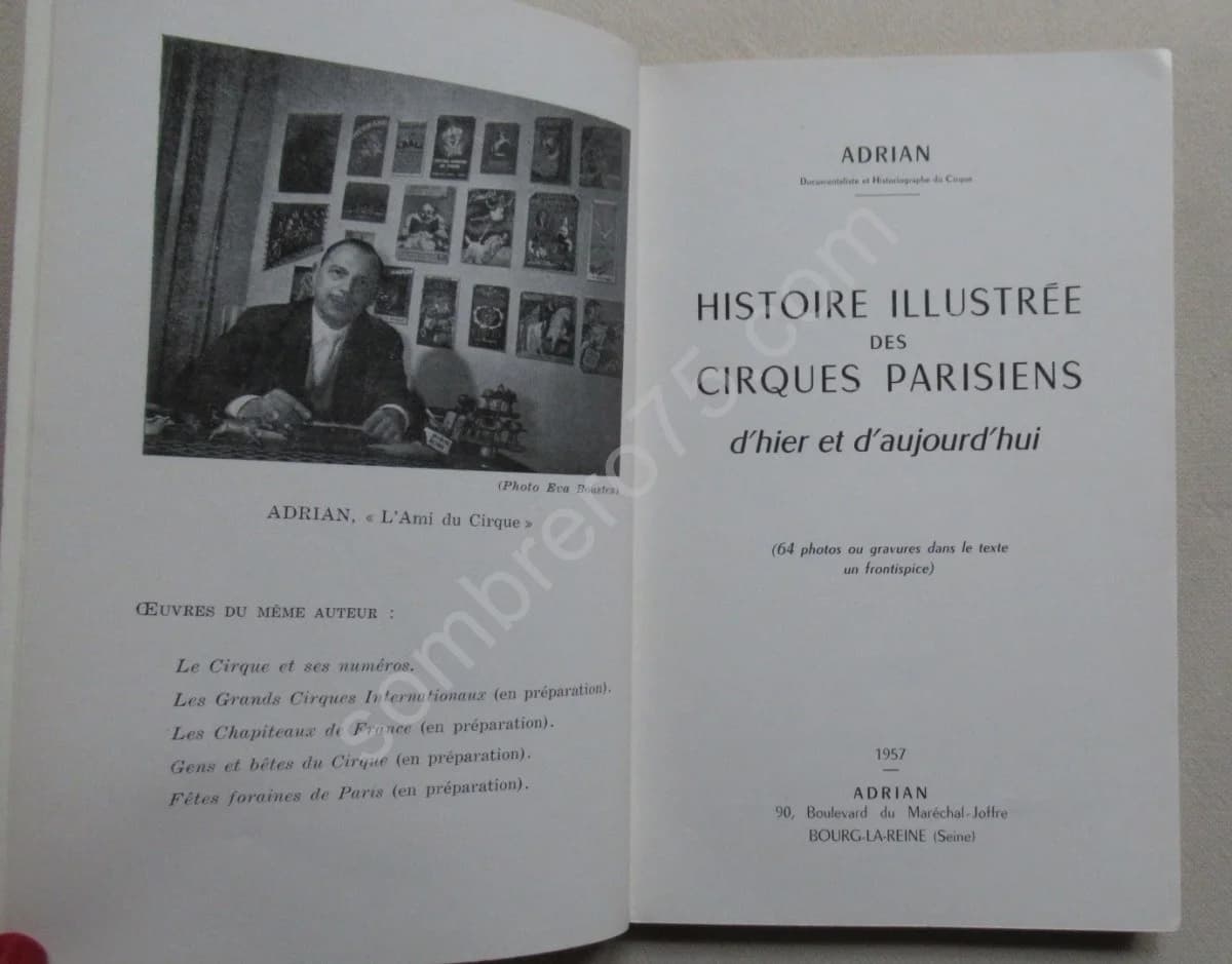 Histoire Illustrée des Cirques Parisiens d'hier et d'aujourd'hui - Image 3