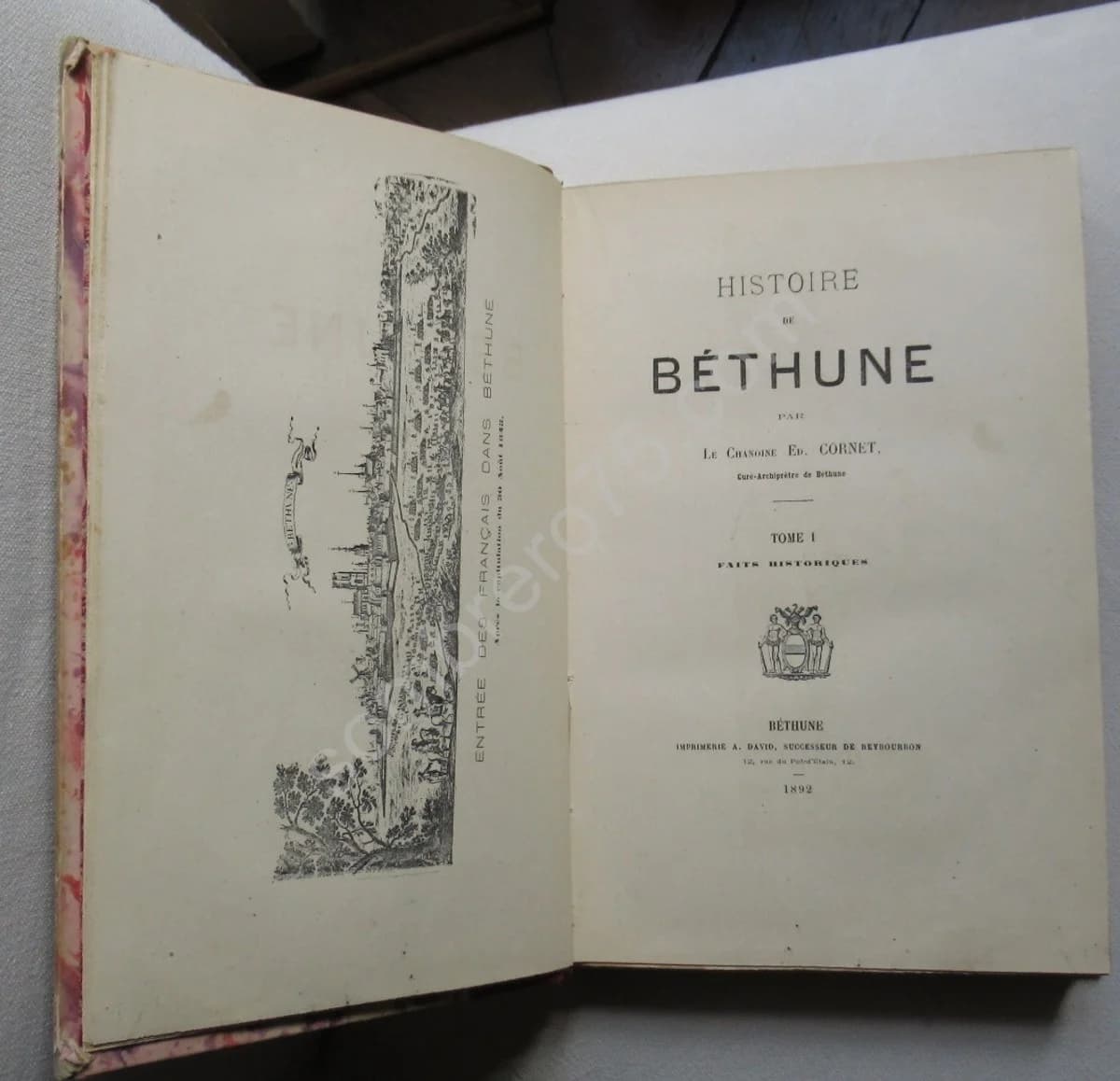 Histoire de Béthune - 2 Volumes - Image 2