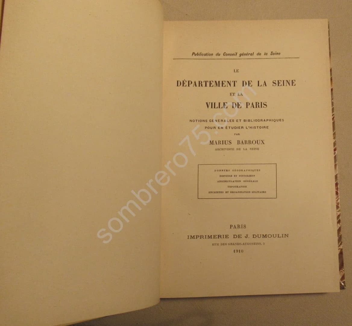 Le Département de la Seine et la Ville de Paris - Image 3