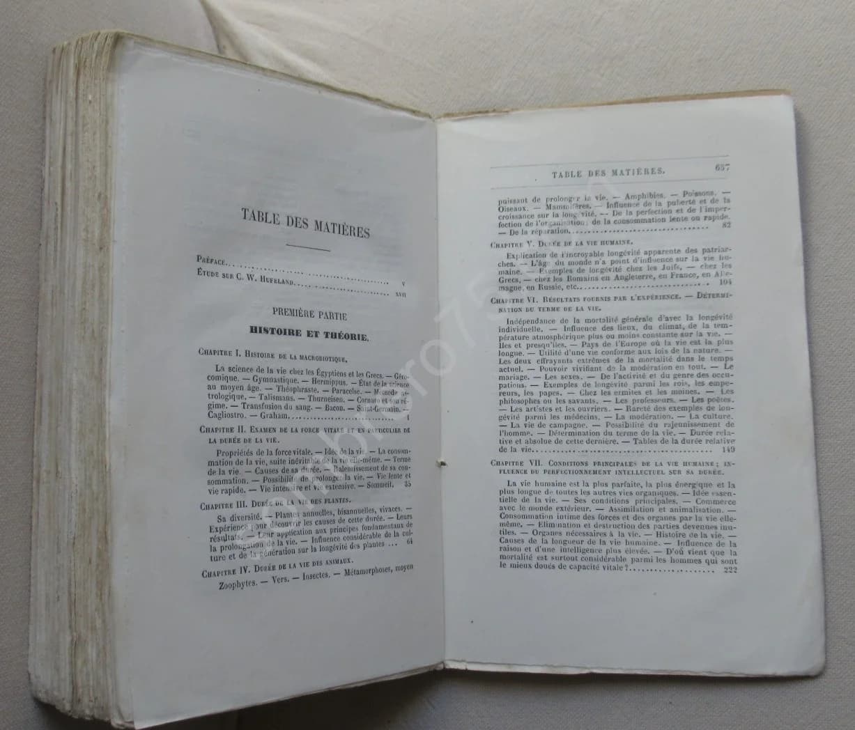 L'Art de Prolonger la Vie ou la Macrobiotique. C W HUFELAND - Image 4