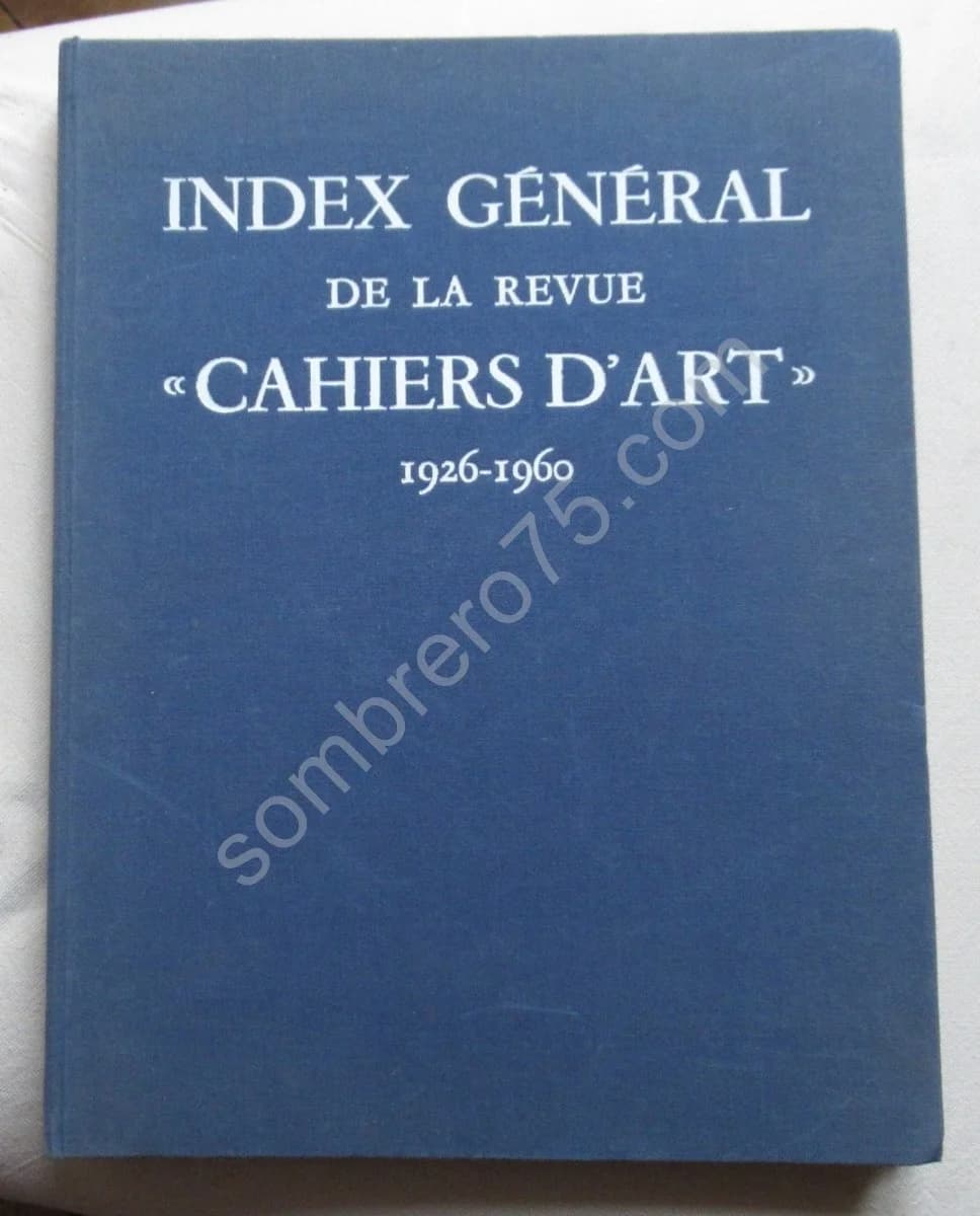 Index Général de la Revue " " 1926-1960