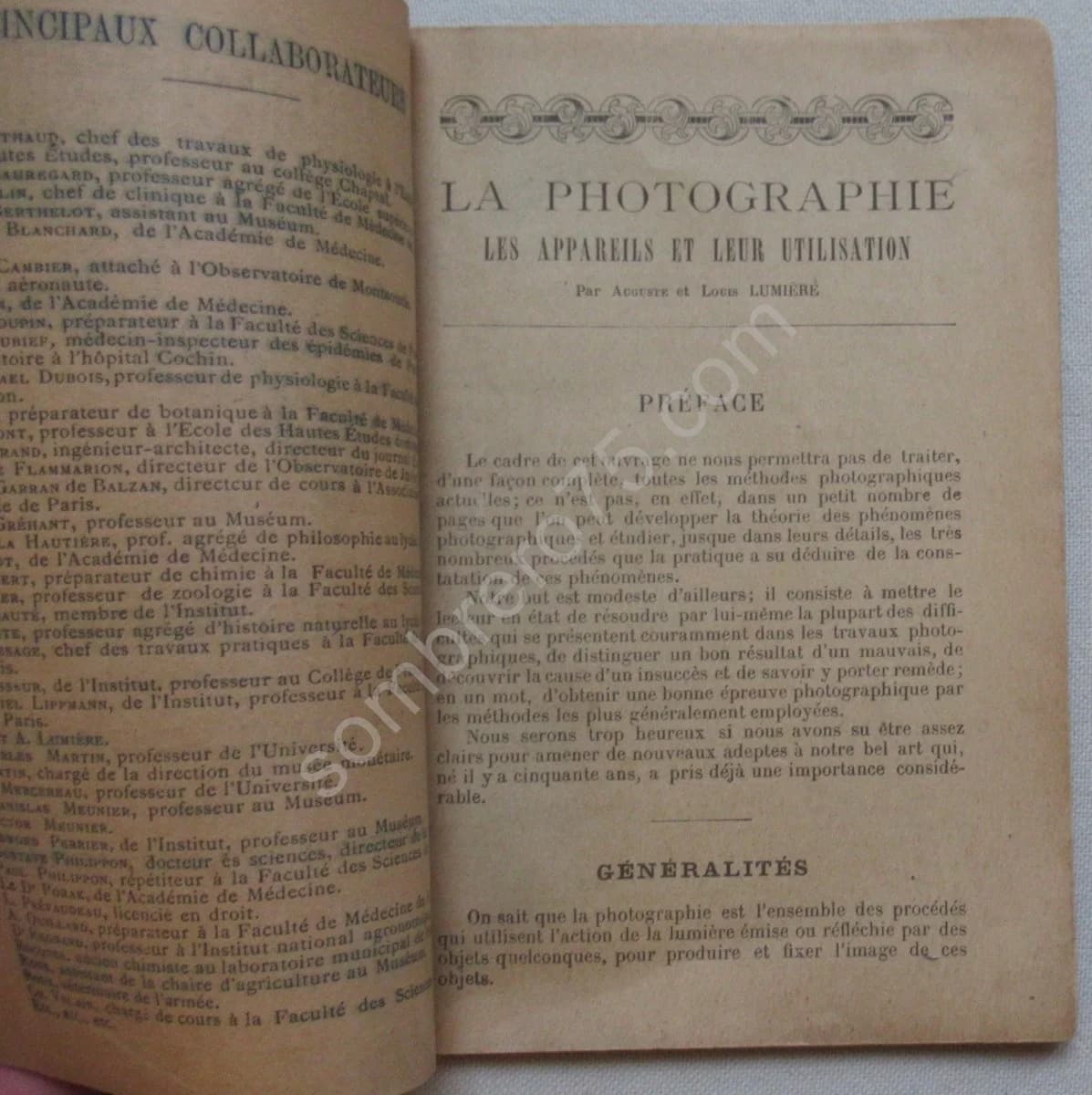 La Photographie - les appareils et leur usage. Auguste et Louis LUMIERE - Image 3