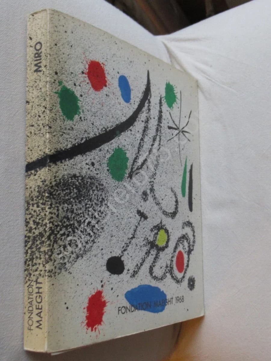 Miro - Fondation Maeght 1968 - Saint Paul 06. Litho - Image 2