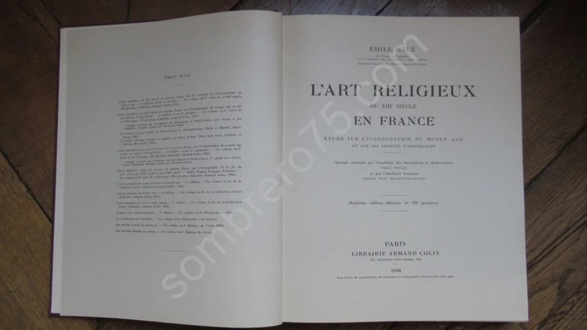 L'Art Religieux en France du XIIe au XVIIIe.. 4 Tomes - Image 3