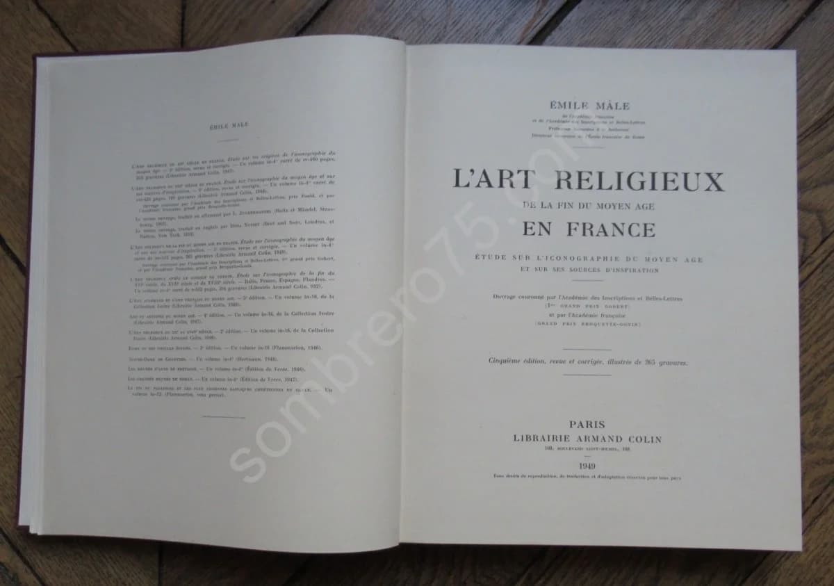 L'Art Religieux en France du XIIe au XVIIIe.. 4 Tomes - Image 4