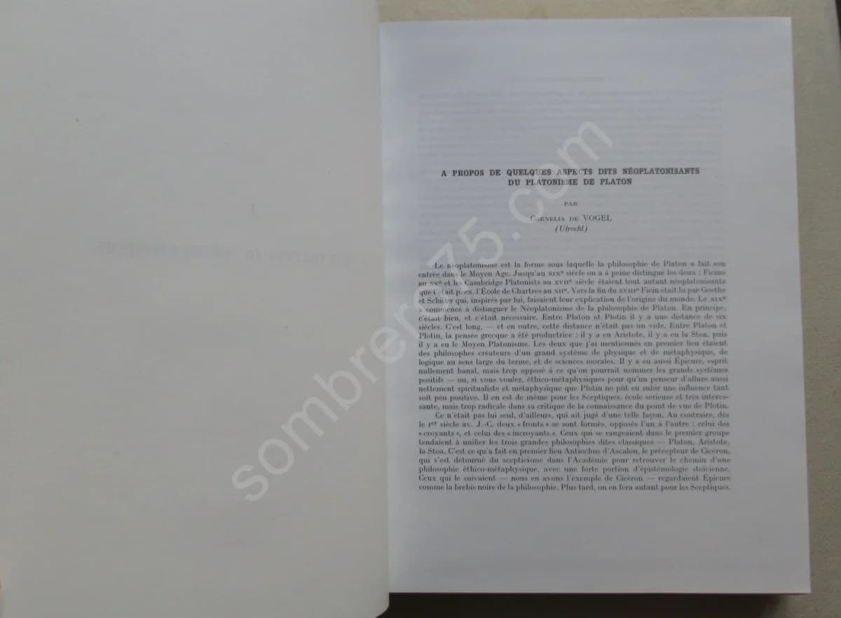 Le Néoplatonisme - Royaumont 9-13 juin 1969 - Image 4