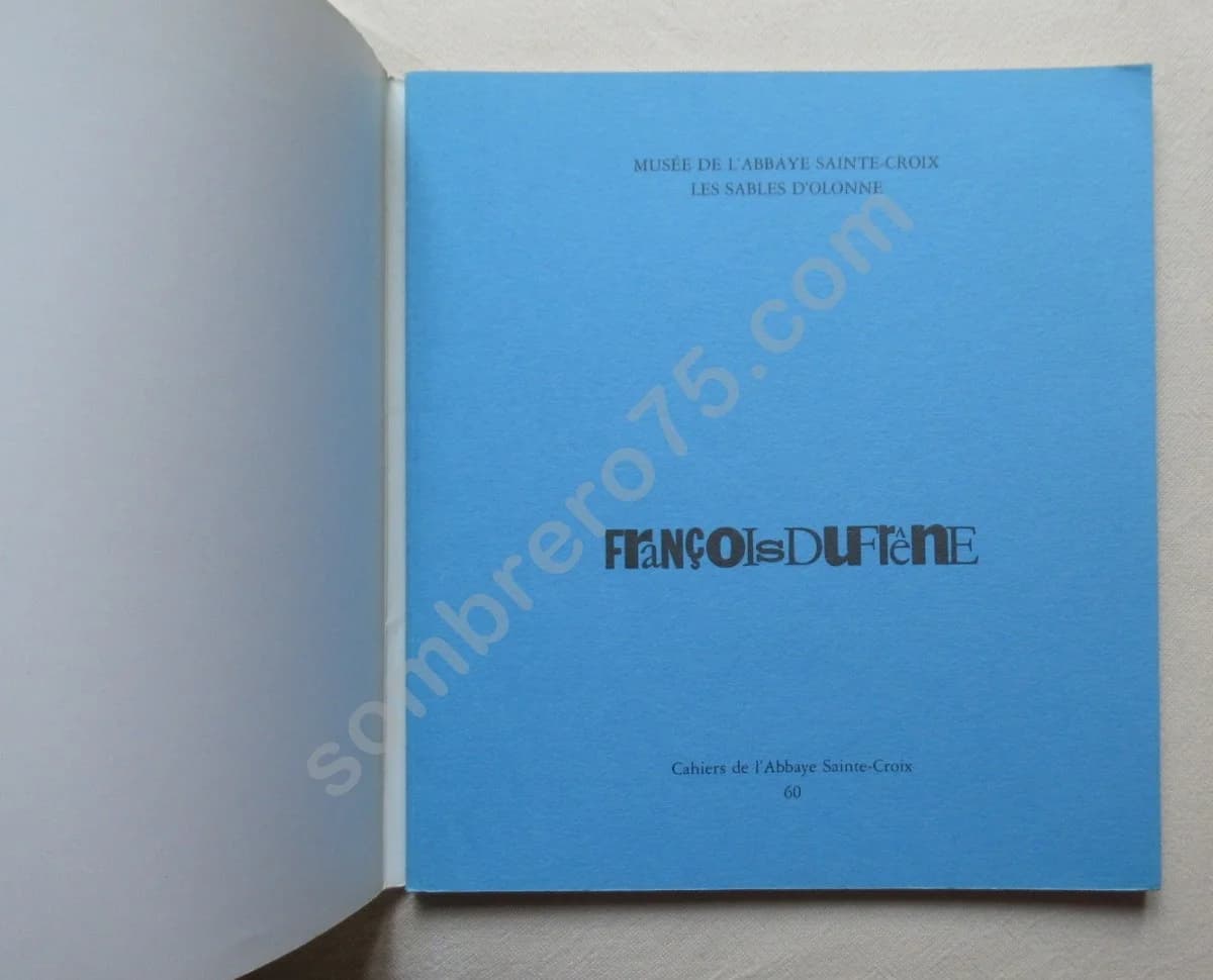 François Dufrêne - Villeneuve d'Ascq 1989 - Image 3